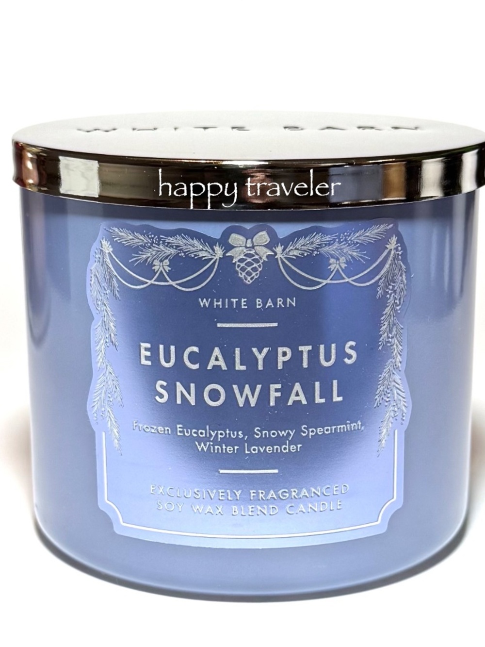 EUCALYPTUS SNOWFALL 3 Wick Candle
